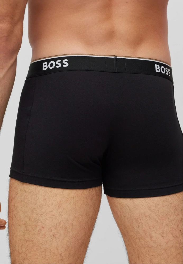 Hugo Boss 50475274 Trunk Power Boxer 3 PACK černé