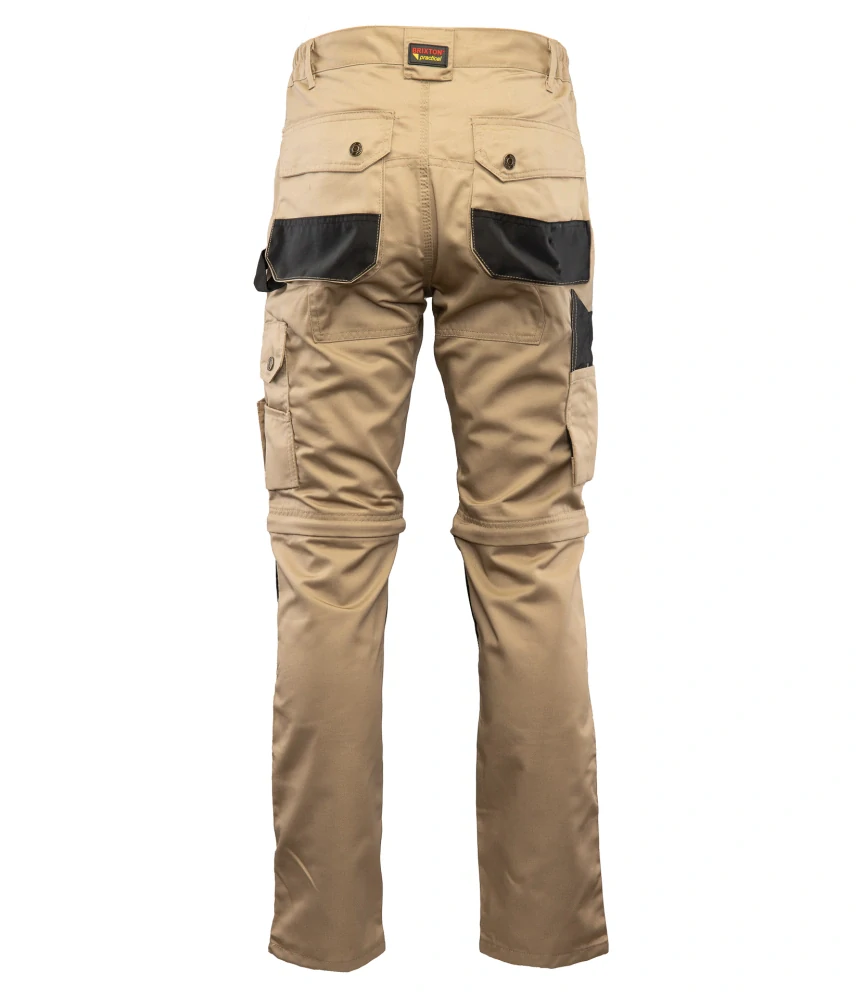 Polstar Brixton PRACTICAL multifunkčné nohavice 2V1 béžové 48-62