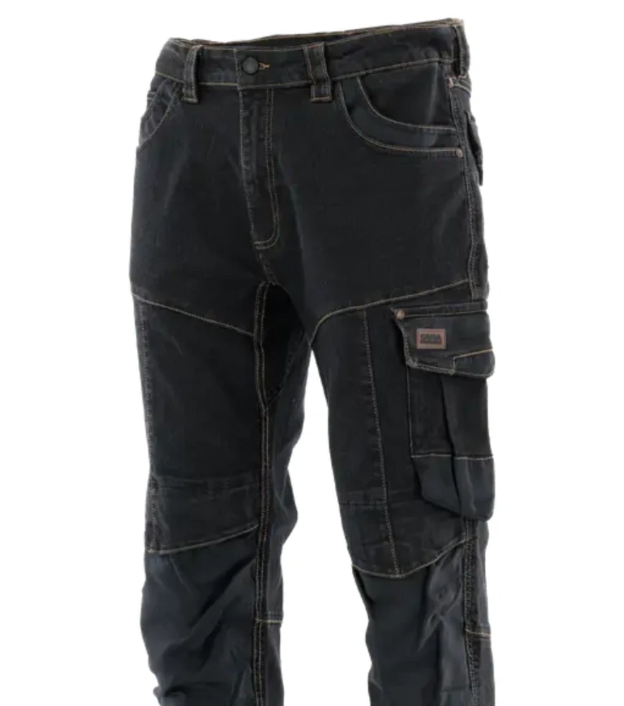 Sara RODEO Jeans kalhoty 2-WAY Stretch black 50-60