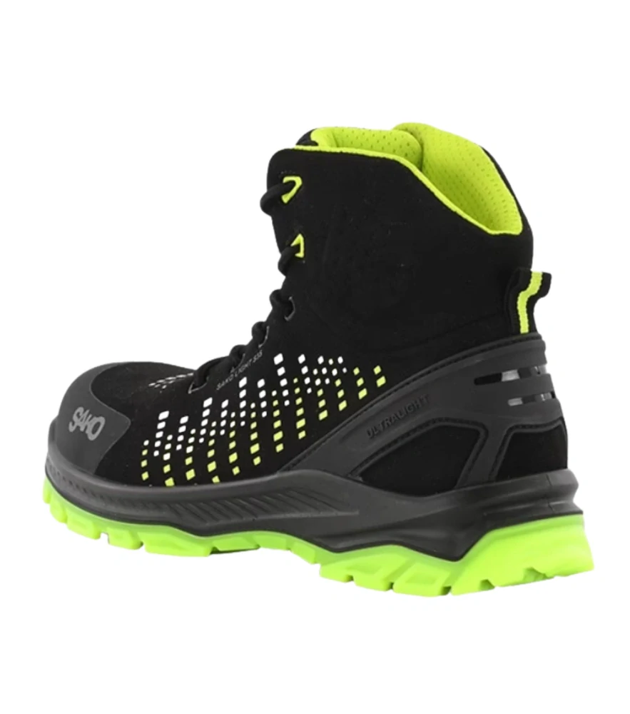 Sako 5005 S3 ESD kotníková obuv black/yellow 41-46
