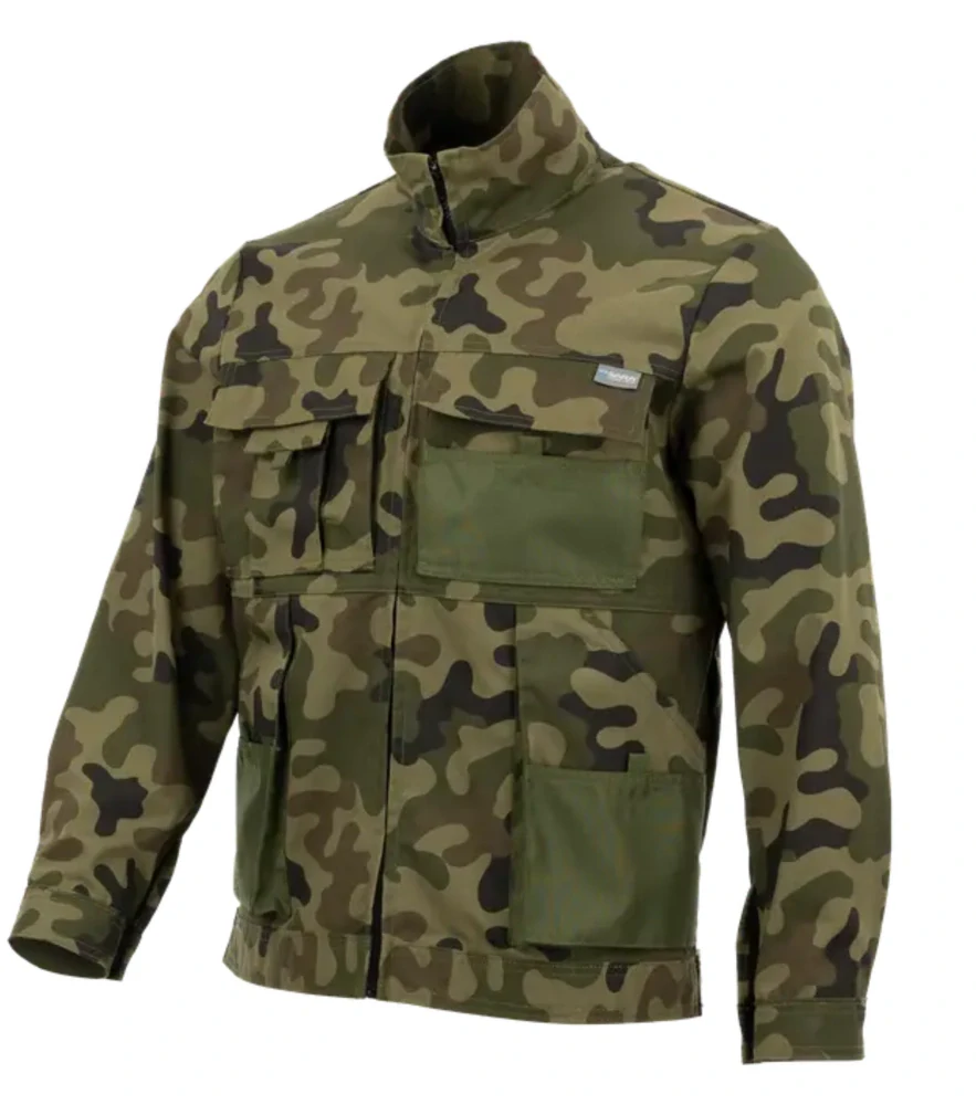Sara KING 104010 lehká blůza Green/Camo 48-58
