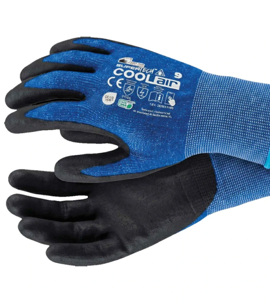 SuperTexch COOL AIR ESD pracovní rukavice 10
