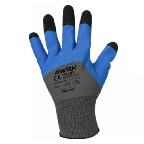 4WRK Halny XKS1020 GBB rukavice Black/Grey 7-11