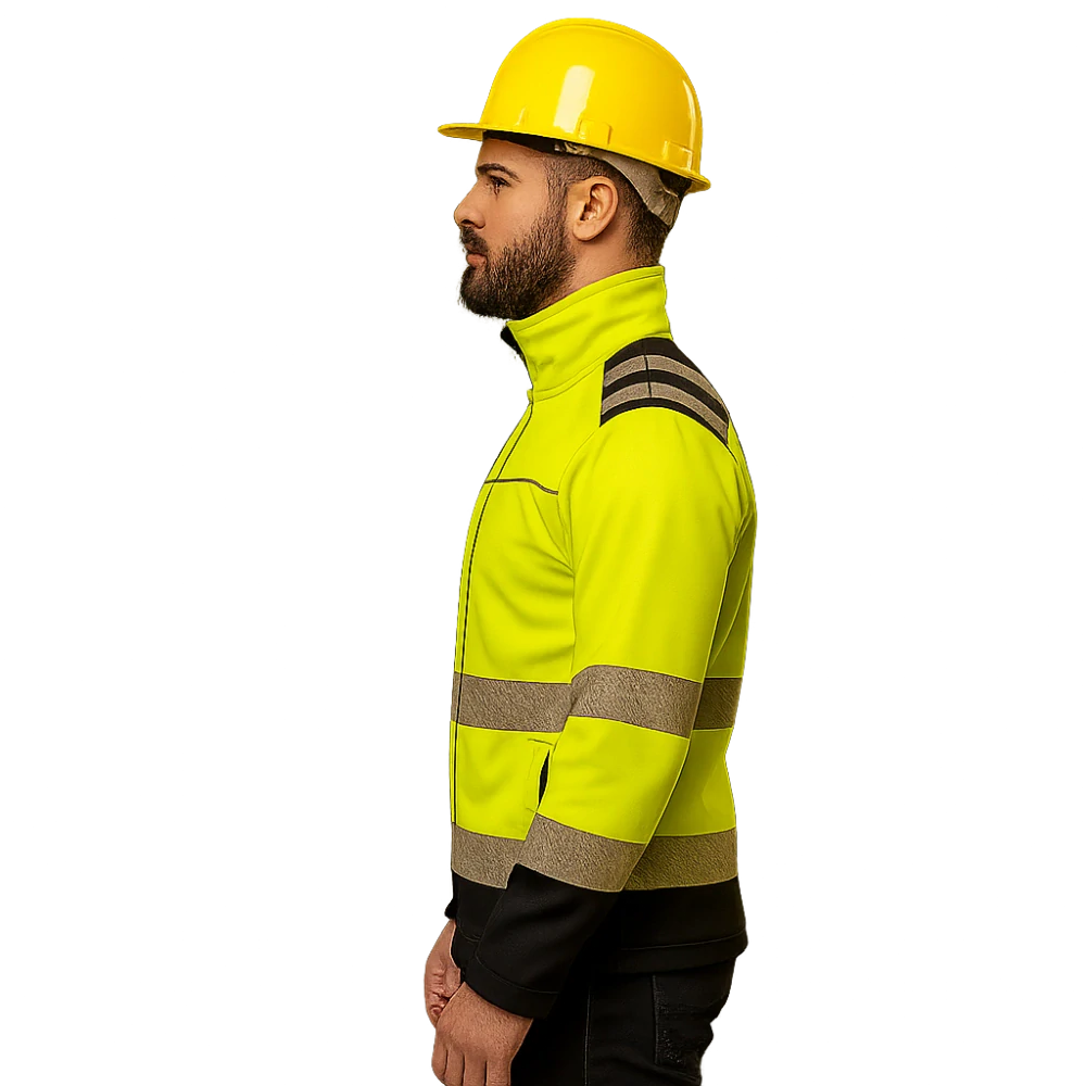 Madeva MADEROD HV1 Softshellová bunda Reflexní Yellow