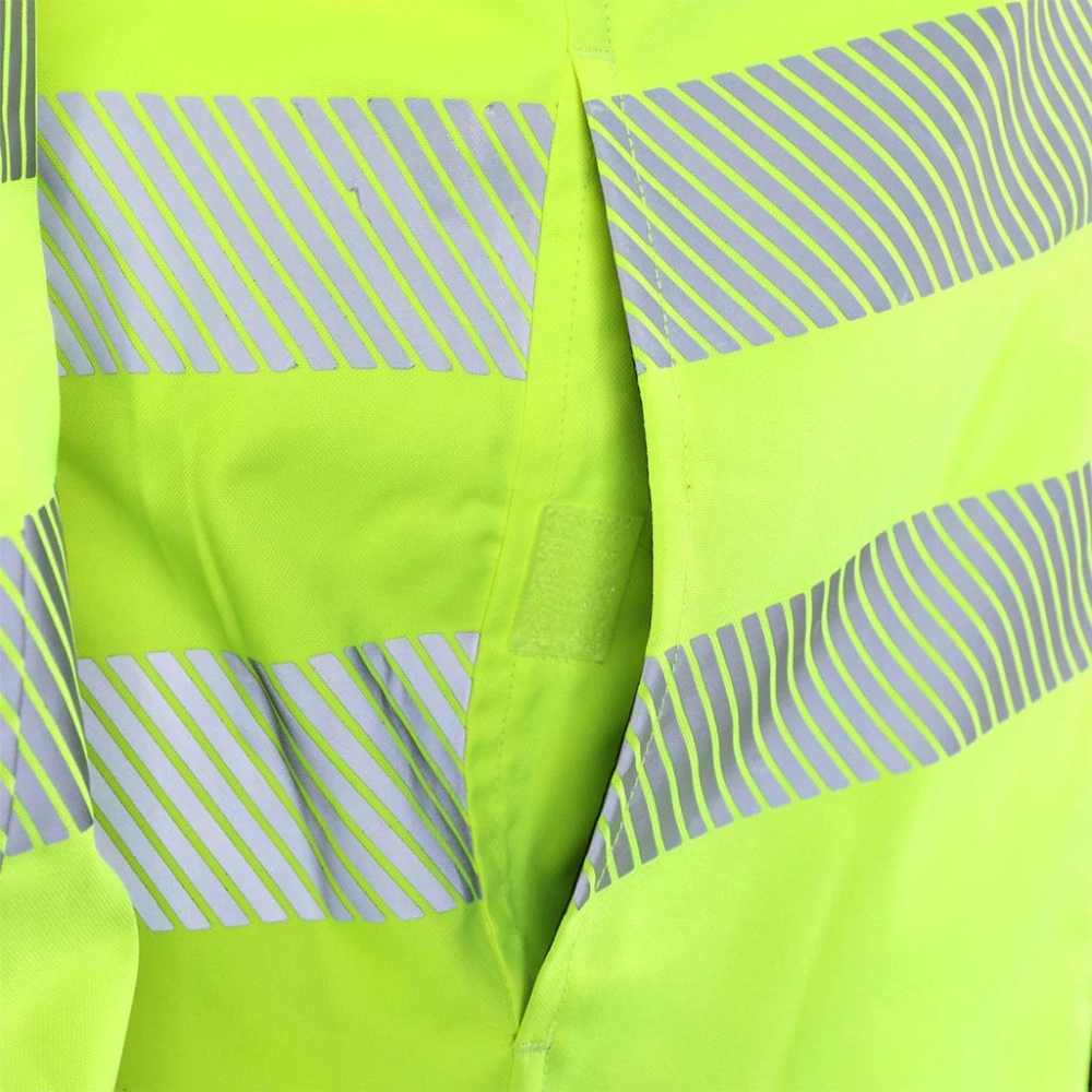 Leber&Hollman VOLTER reflexná zimná bunda žltá