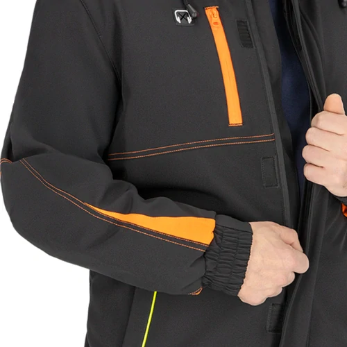 Leber&Hollman IRSKO softshellová bunda černá