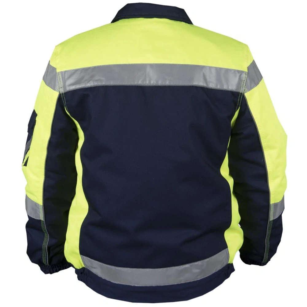 Reis PROM WIN Winter reflexná bunda žltá/čierna