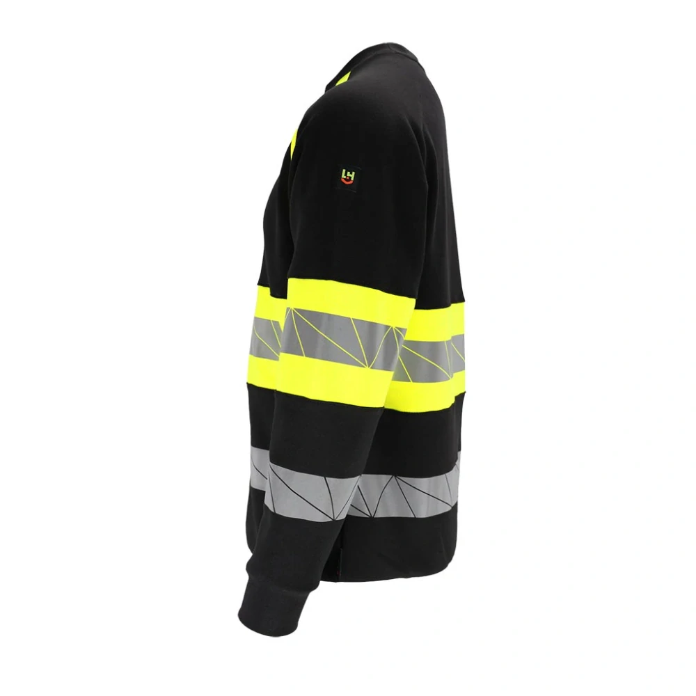 Leber&Hollman RAUTEX S Mikina HI-VIS Black/Yellov