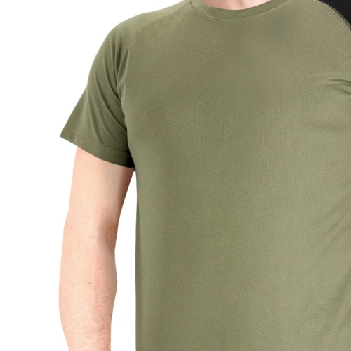 Reis TOLEDO športové tričko zelená/čierna