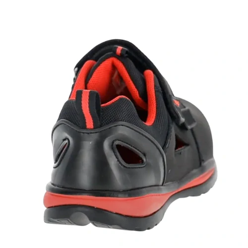 Reis VAN SB SRA sandále čierna/červená 36-48