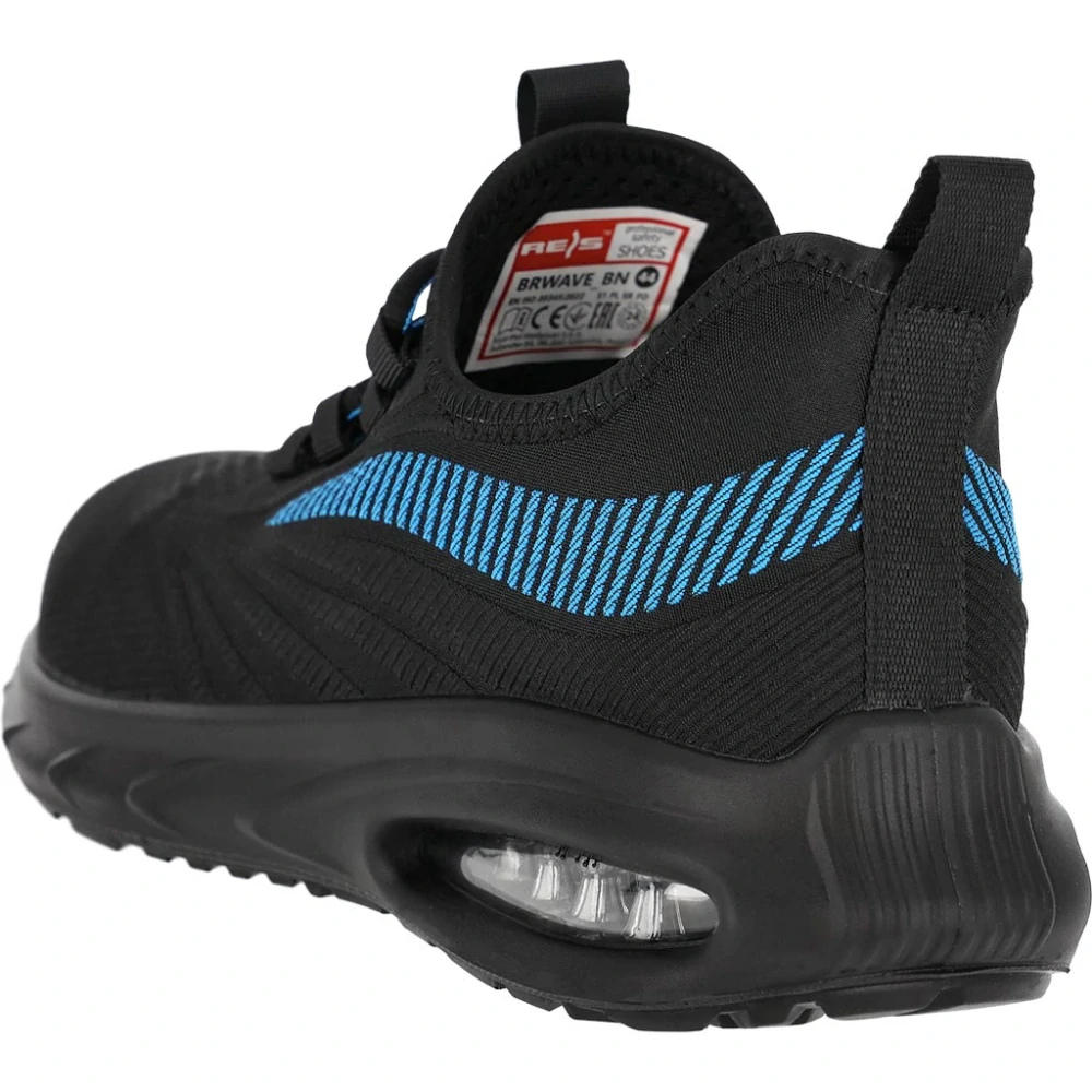 Reis WAVE S1 PL SR FO obuv čierna/modrá 39-47