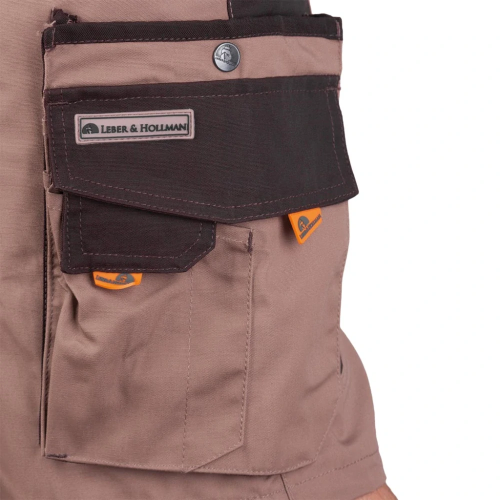 Leber&Hollman BEBR P kraťasy Begie/Brown S-3XL