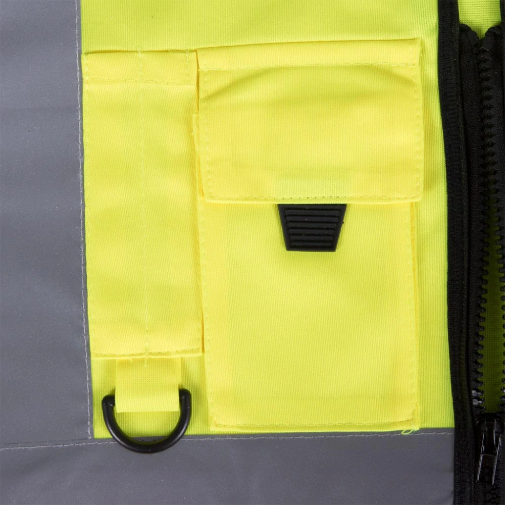 Reis KOS ZIP YP HI-VIS výstražná vesta žltá/oranžová M-5XL