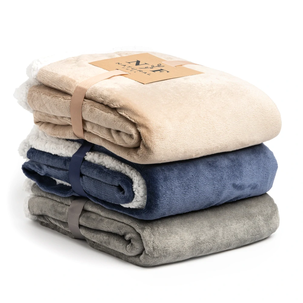 Gor Factory GLORY 5626 Flísová deka Begie/White 130x165