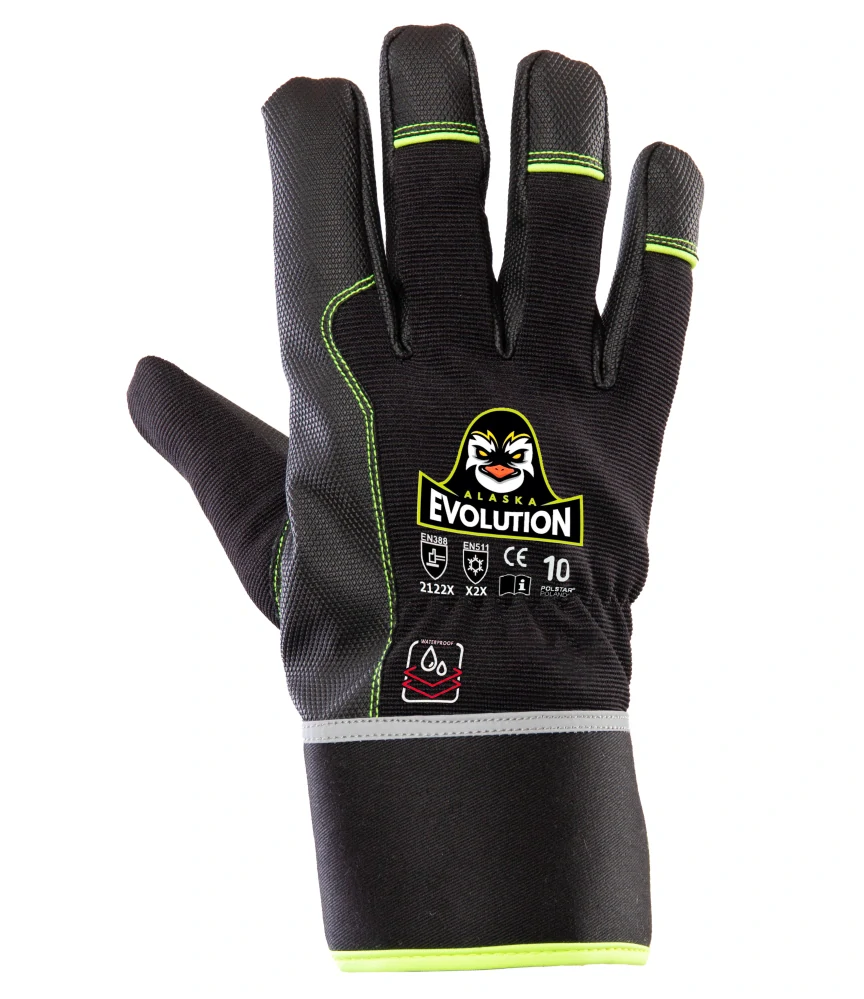 Polstar EVOLUTION rukavice Black 9-10