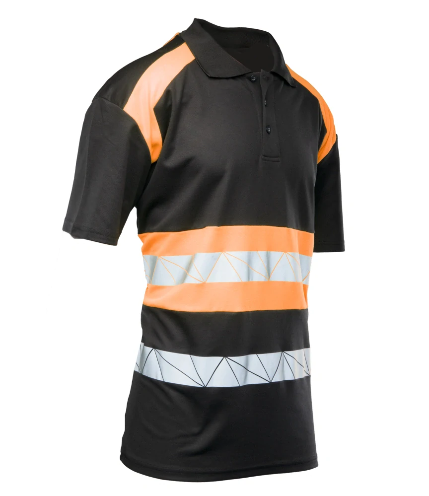 Polstar Seven Kings ARKP ECO RIVAL polo tričko Black/Orange