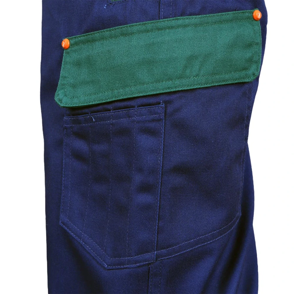 Reis FOREST KF GZ pracovná kombinéza Blue/Green 48-62