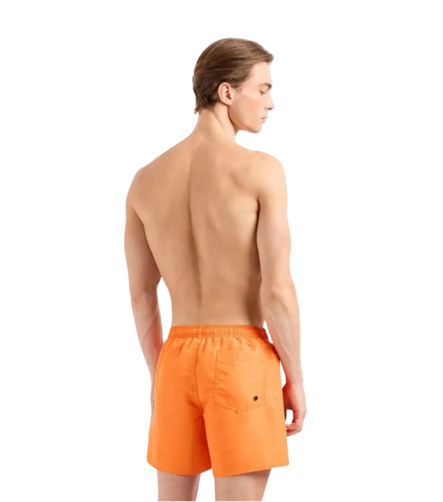 Emporio Armani 902000-4R736 pánské šortky oranžové