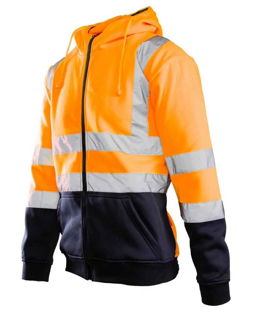 Polstar FLASH mikina Orange/Navy Blue