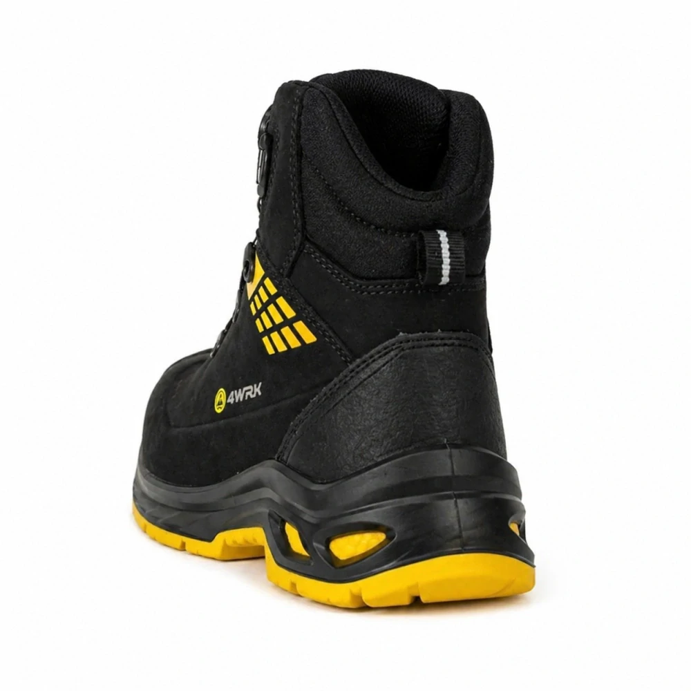 4WRK POLLUX S3S SR ESD obuv black/yellow 39-46