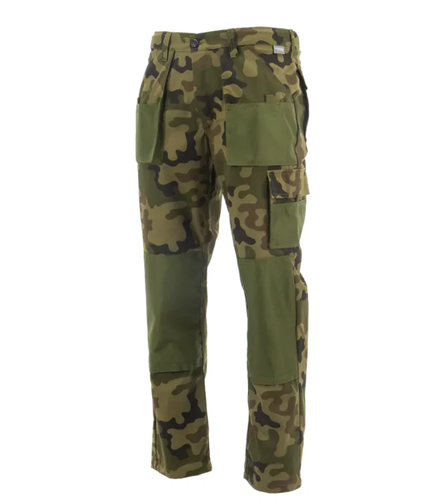 Sara KING 105010 kalhoty do pasu Green/Camo 48-58