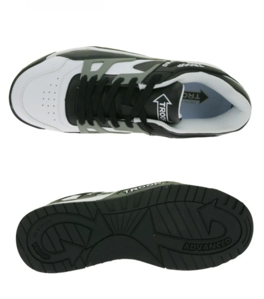 World of Troop Delta Low 80101 tenisky White/Black