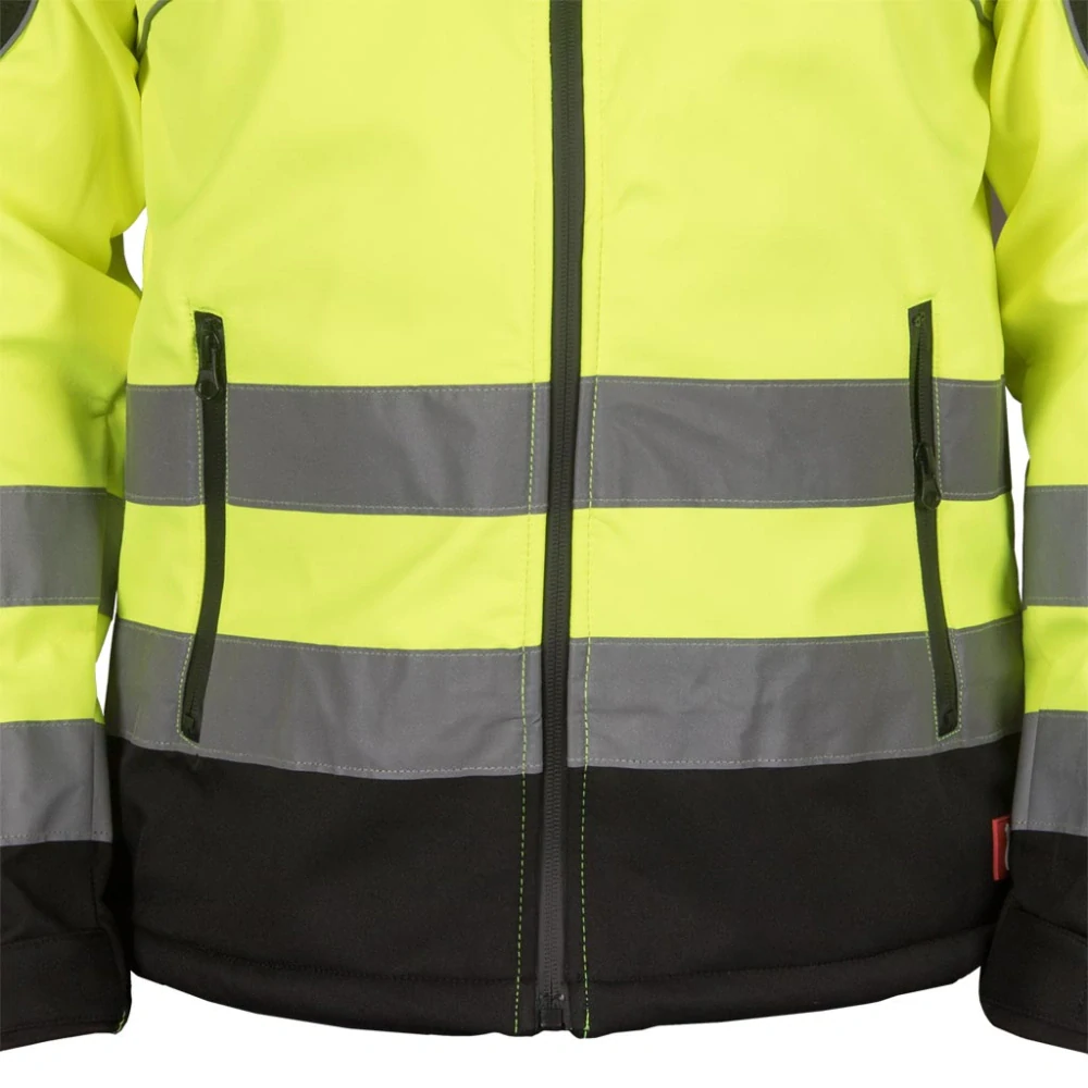 Leber&Hollman NEMO YB reflexná softshellová bunda žltá