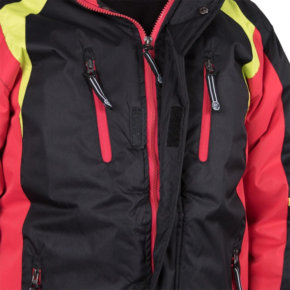 Reis WILSSON Firrst zateplená bunda black/red