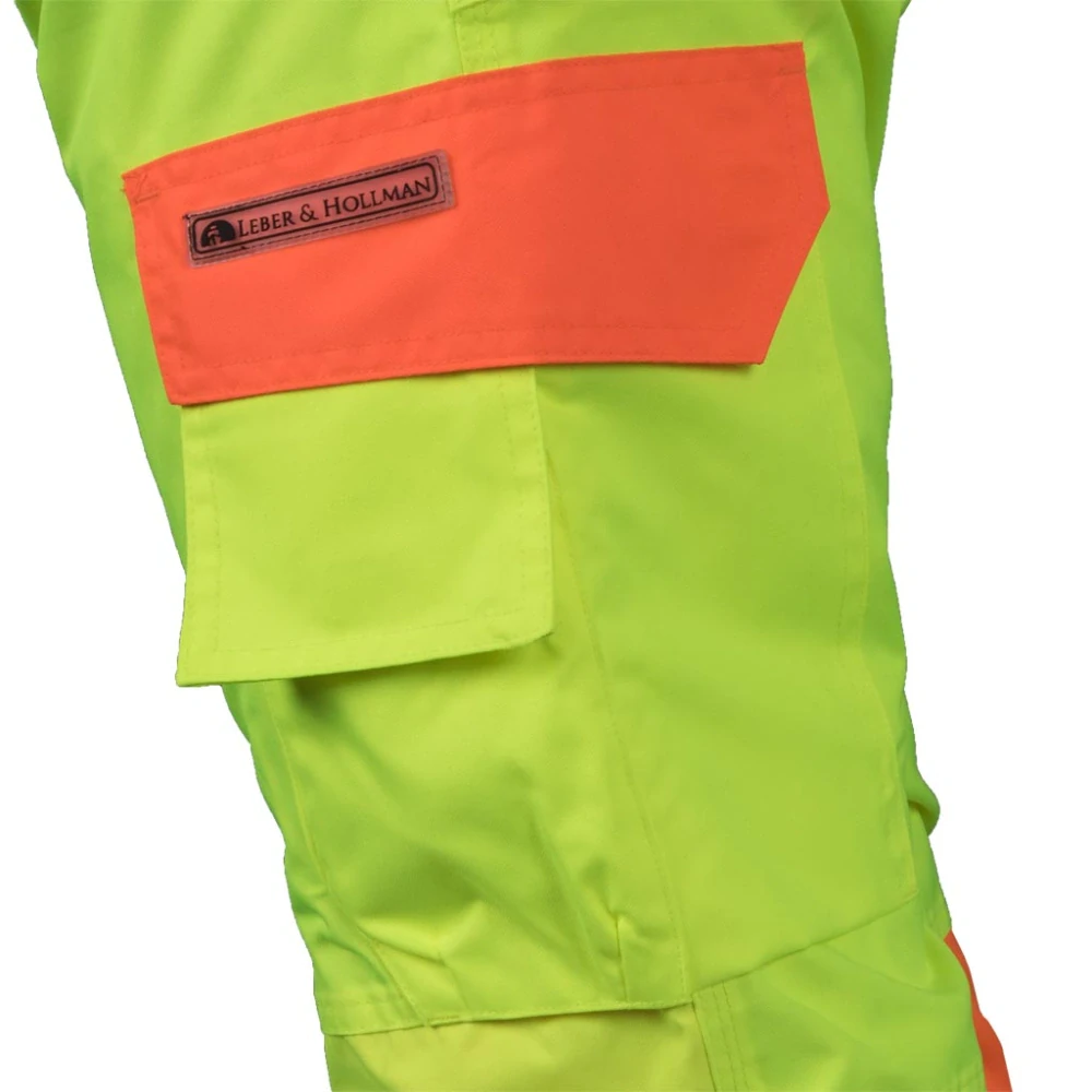 Leber&Hollman STRADA zateplené nohavice do pása žltá