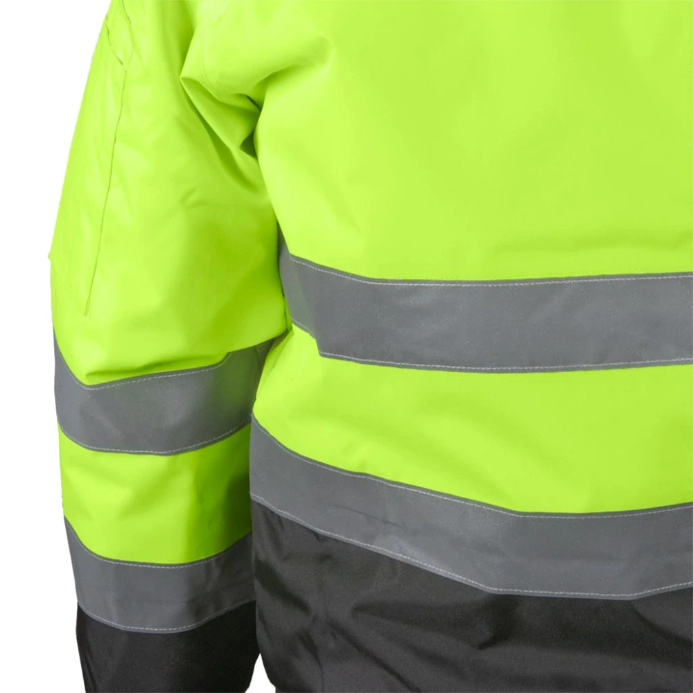 Leber&Hollman XVERT Winter reflexná zimná bunda žltá