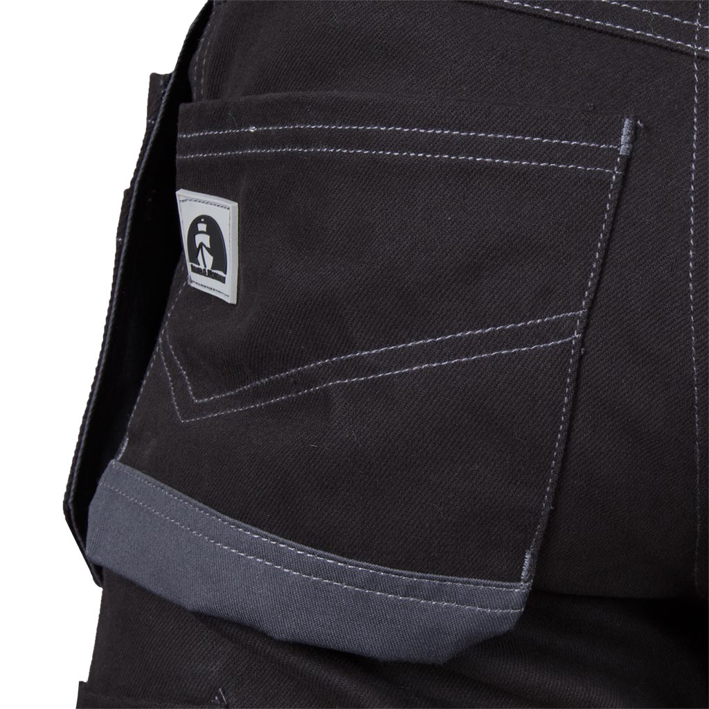 Leber&Hollman HAYER BYS nohavice Black/Yellow 46-62