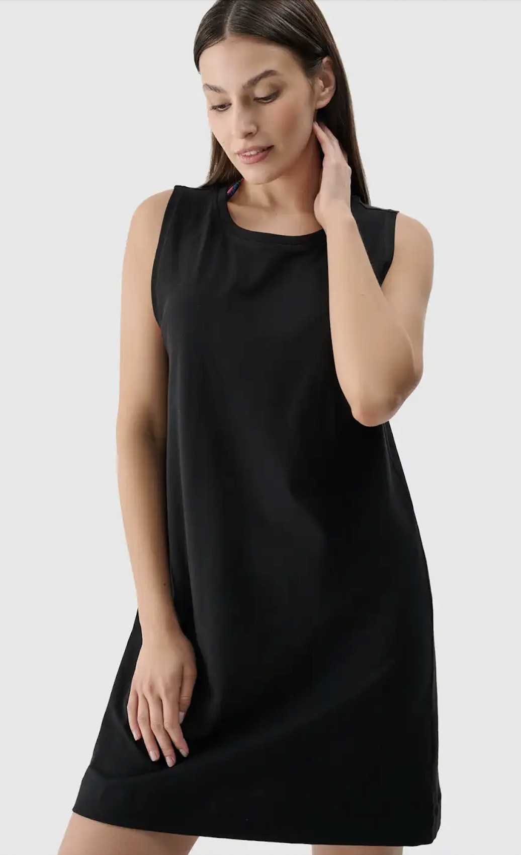 4F športové šaty 4FWSS25TDREF138 20S čierne