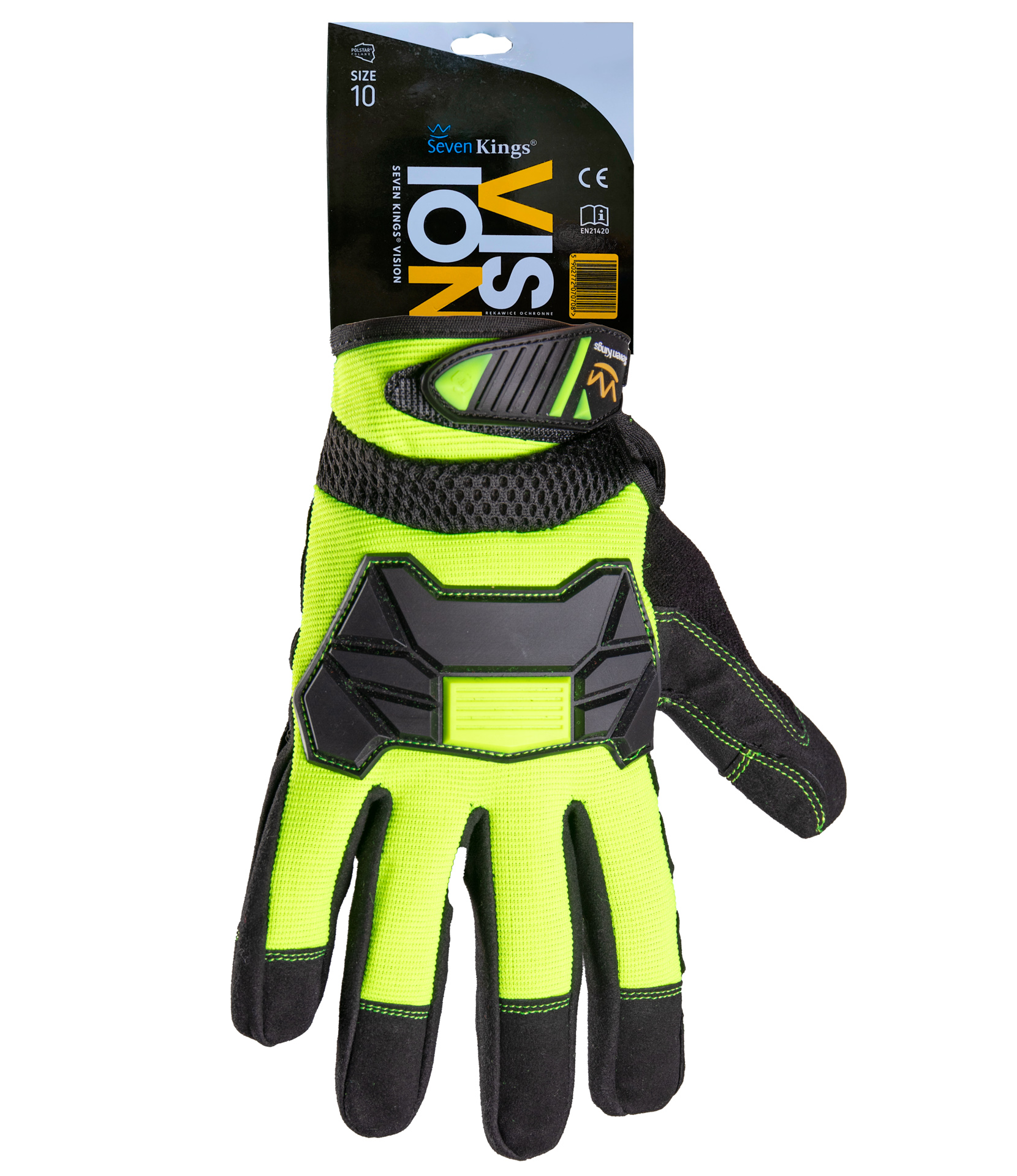 Polstar Seven Kings VISION čierna/žltá neón 10