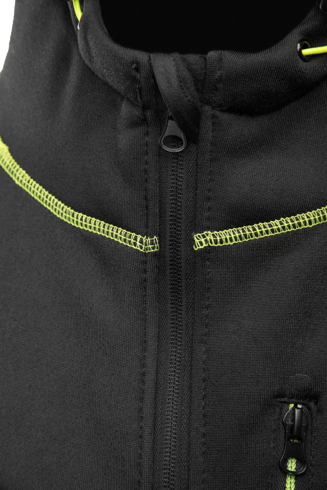 Polstar Seven Kings RIVAL mikina Black/Yellov