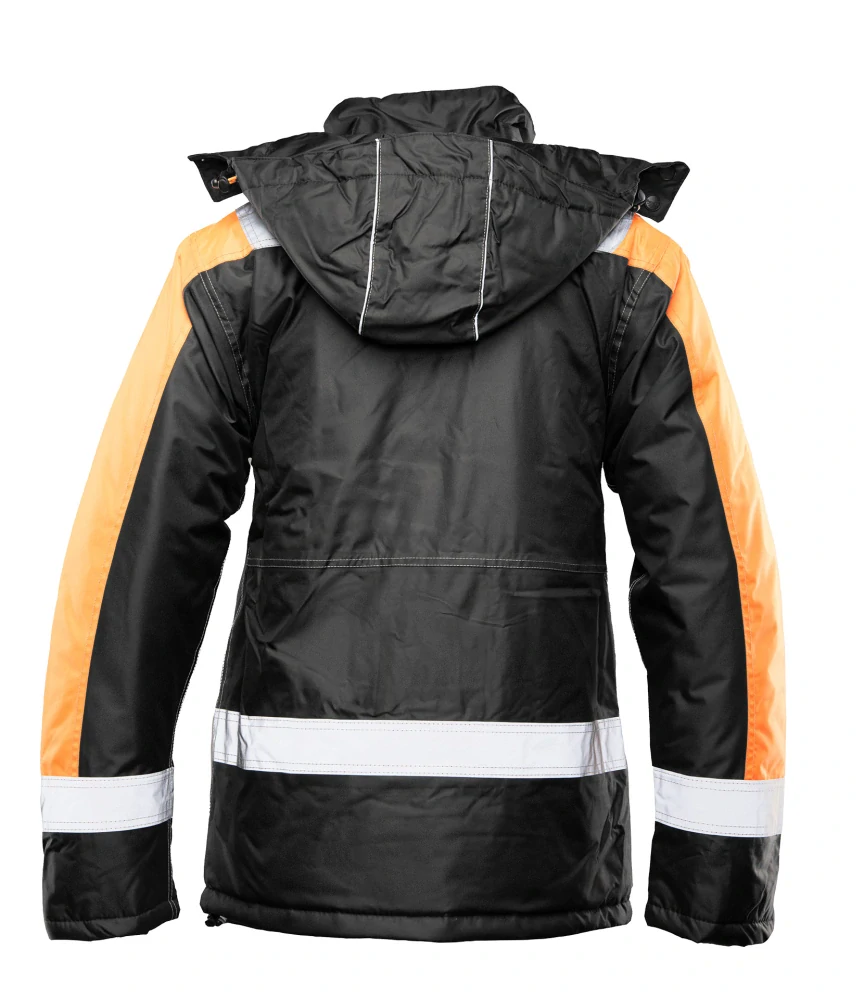 Polstar Seven Kings Rival BO reflexná zimná bunda Black/Orange