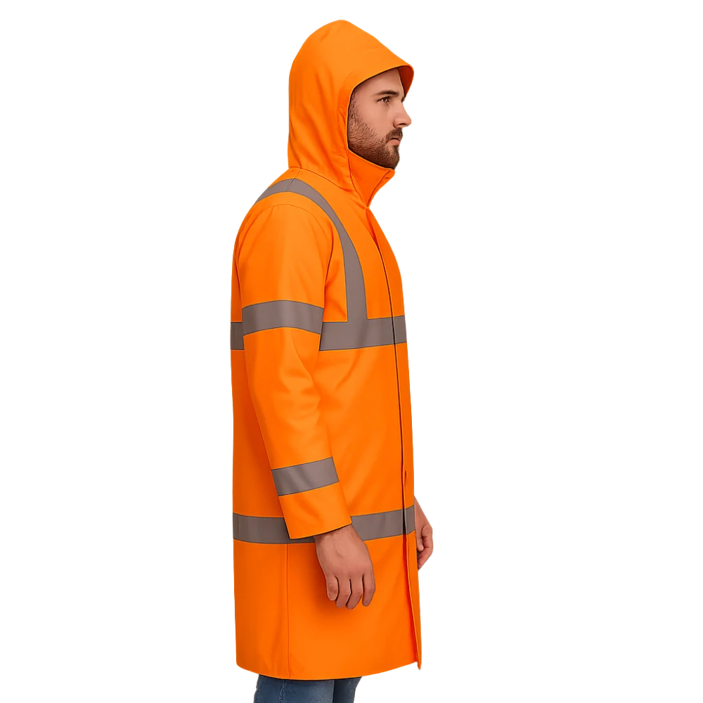 Madeva RAINCOT HI VIS nepromokavý plášť oranžový