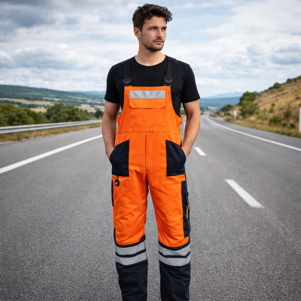 Madeva ARTON HI-VIS Set Bunda/Nohavice Orange/Black S-2XL