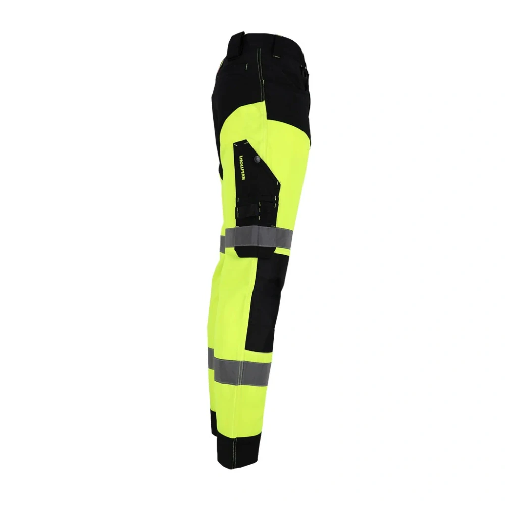 Leber&Hollman HAYFLES 4-way stretch Nohavice Hi-Vis Yellov/Black 46-62