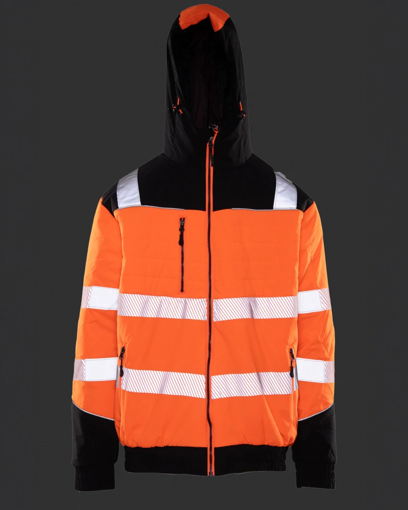 Polstar Benefit BHVS01 HI-VIS Rip Stop zimní bunda Orange