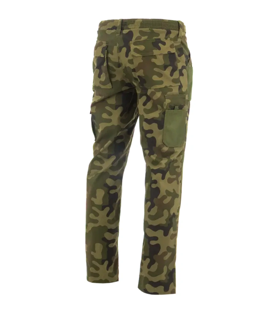 Sara KING 105010 kalhoty do pasu Green/Camo 48-58