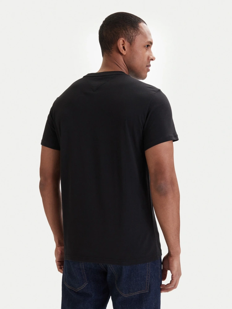 Tommy Jeans DM0DM22538 NEBDS Pánské tričko černé