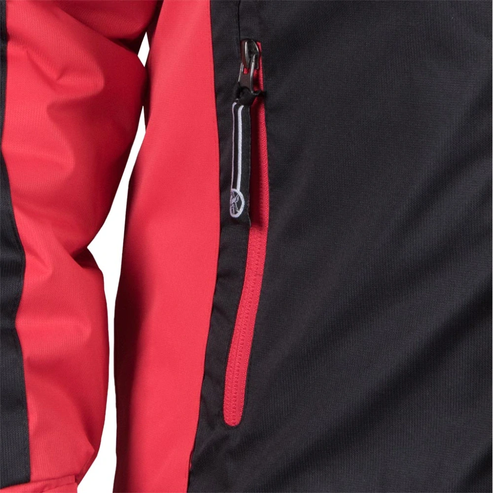 Reis WILSSON Firrst zateplená bunda black/red