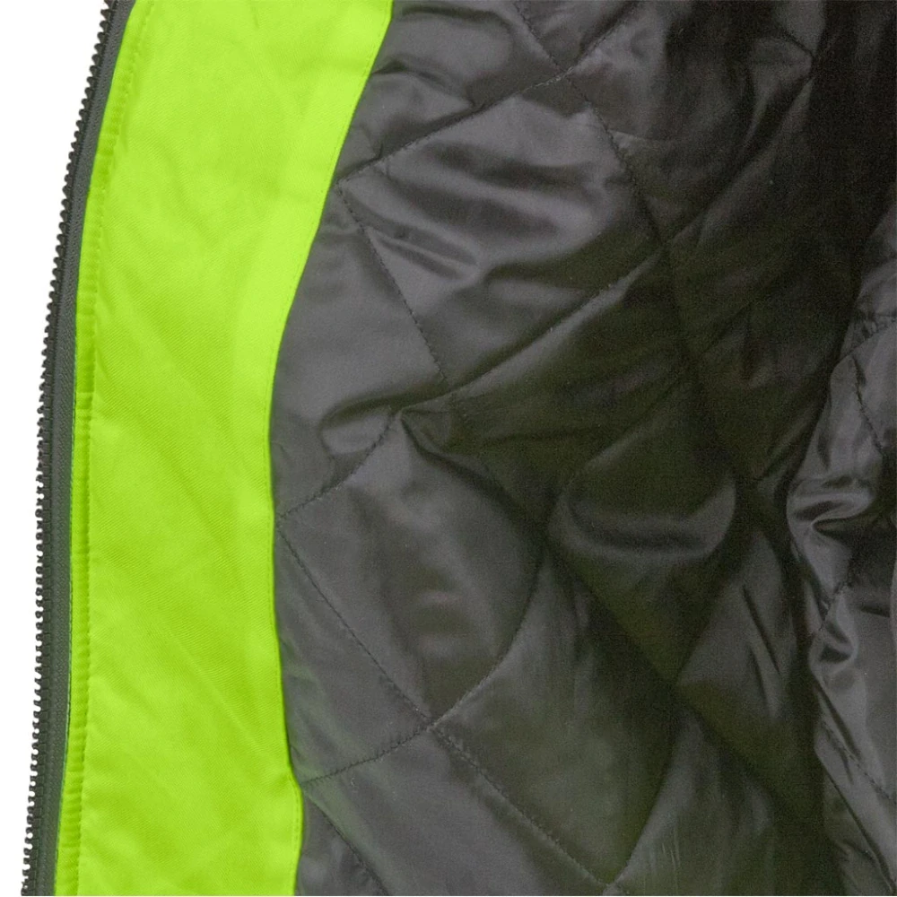 Leber&Hollman XVERT Winter reflexná zimná bunda žltá