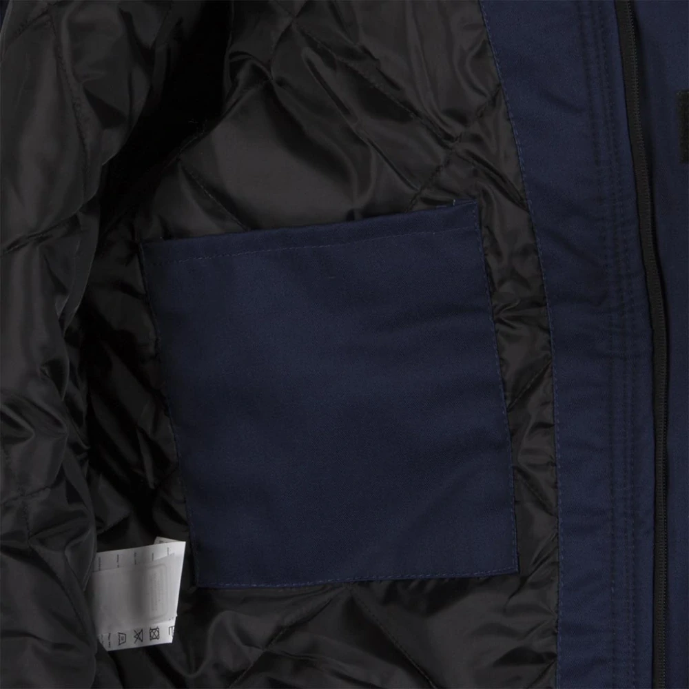 Reis PROM WIN Winter reflexná bunda žltá/čierna