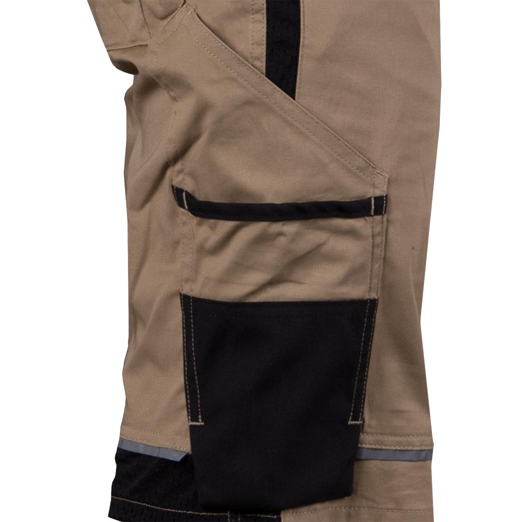 Leber&Hollman DESERT pánske kraťasy Beige/Black S-3XL