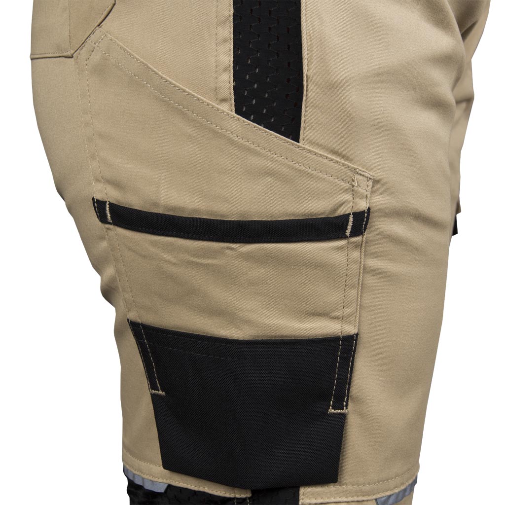 Leber&Hollman SAND BEB dámske kraťasy Beige/Black S-3XL