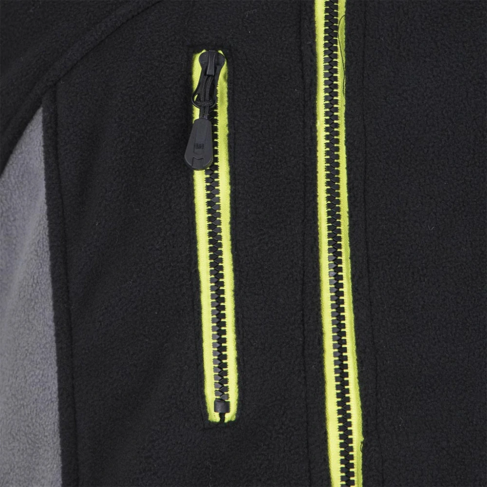 Leber&Hollman POLVIS mikina HI-VIS Black/Yellov