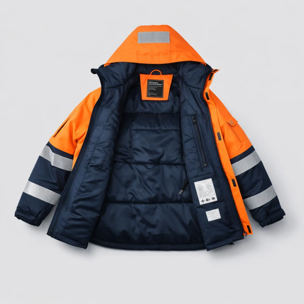 Madeva ARTON HI-VIS Set Bunda/Nohavice Orange/Black S-2XL