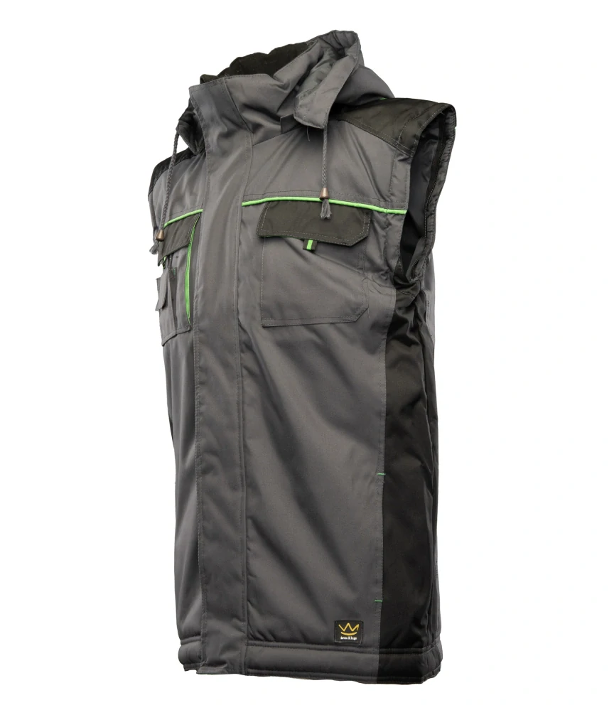 Polstar Seven Kings ONYX 2019 bunda 2V1 Grey/Black