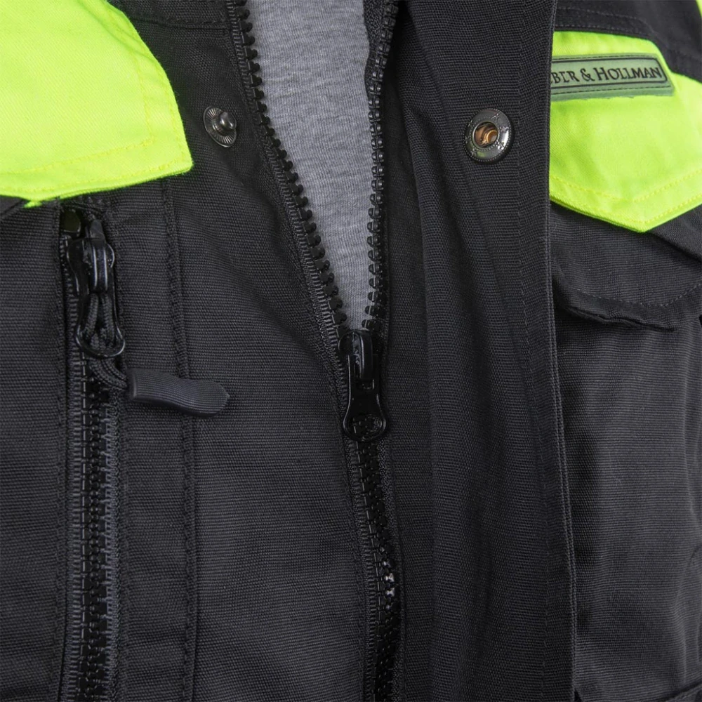 Leber&Hollman TANZO zimná bunda tkaná čierna